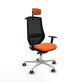 Piqueras y Crespo Piqueras Y Crespo Silla Ergon&oacute;mica Naranja Confort Oficina