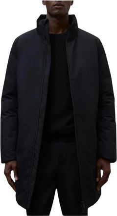 Ecoalf Veelzijdige Moderne Jas - Heren - Parka Jassen - Zwart - S - Jassen