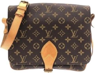 Louis Vuitton Pre-owned Monogram Schoudertas - Dames - Vintage Schoudertas - Bruin - ONE Size - Vintage