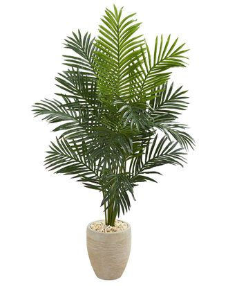 Nearly Natural 5.5Ft Paradise Artificial Palm Tree In Planter