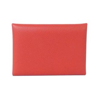 Herm&egrave;s Red Color Coin Purse/Coin Case (Pre-Owned)