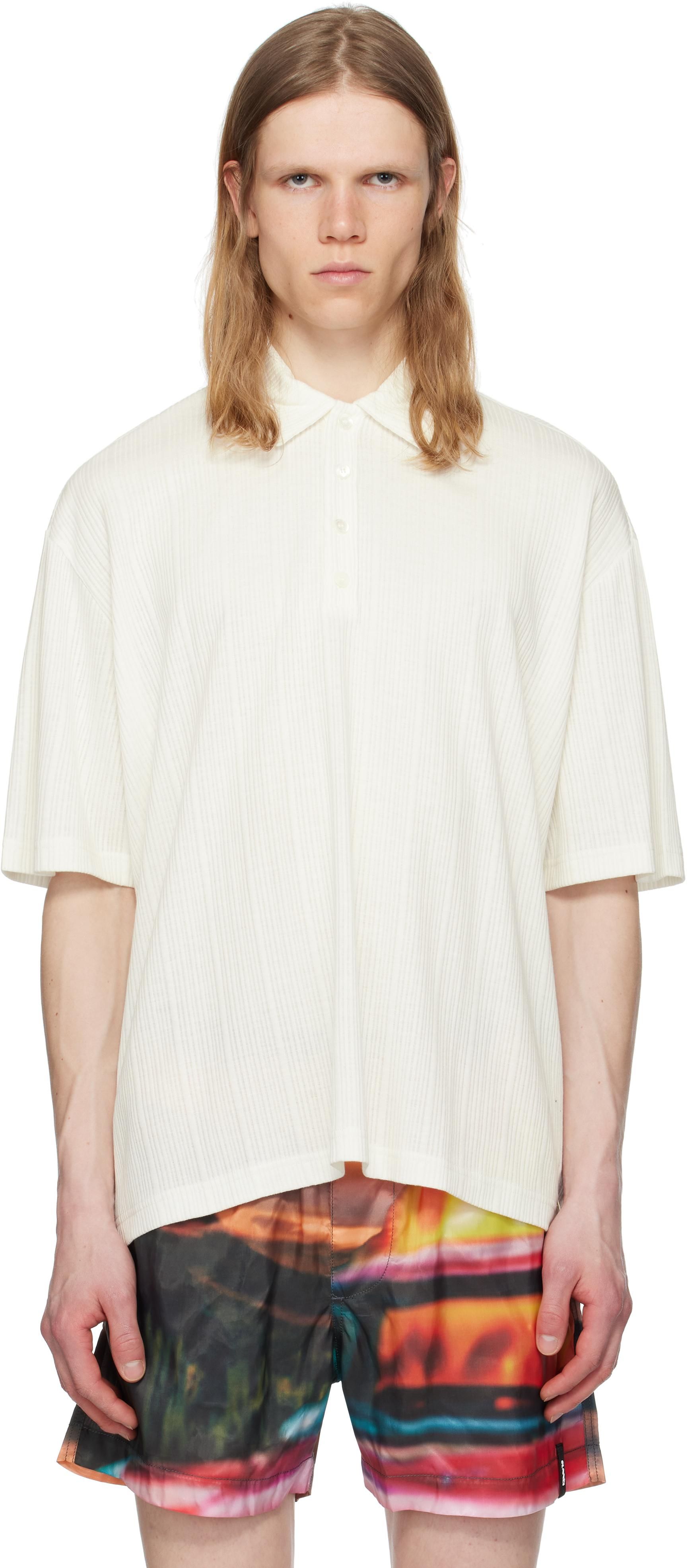 Tシャツ・カットソー SUNNEI Woman Polo Shirt White RTWXTOP017 0117 SUNNEI(スンネイ) Tシャツ・カットソー(レディース) - 海外通販