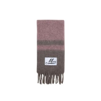 Marni Winter Scarves, female, Multicolor, ONE SIZE, Alpaca Scarf with Fringe