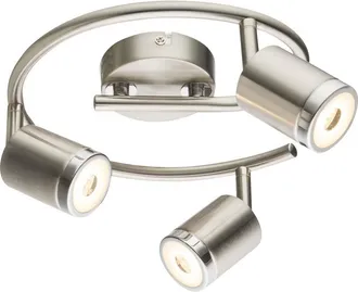 Globo Lighting Foco - Comore - N&iacute;quel - Metal - &Oslash; 25cm - Led - 56958-3 - Globo