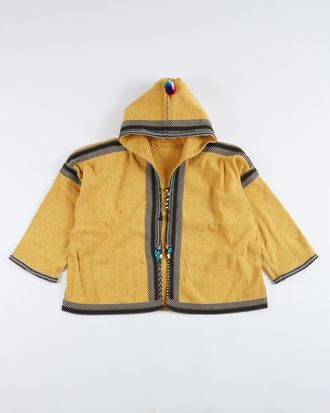 Fortela Cotton Poncho in Yellow at Nordstrom, Size One Size Eu