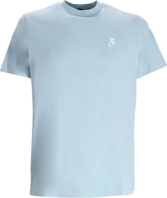 Karl Lagerfeld T-shirt con ricamo Karl - Blu