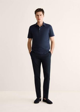 Mango Polo slim-fit 100% cotone navy - Uomo - XXL - MANGO MAN