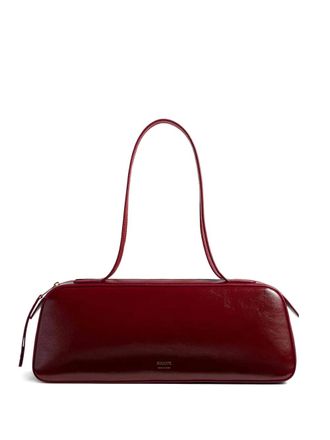 Khaite Simona shoulder bag - women - Patent Calf Leather - One Size - Red