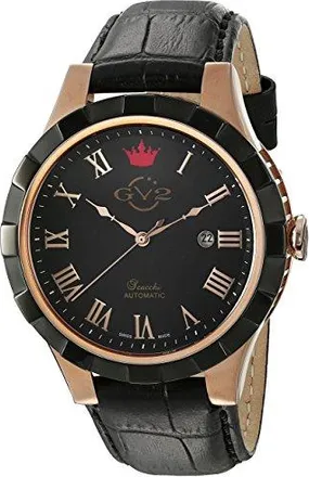 Gevril Group Scacchi Black Dial Automatic Mens Watch 9505