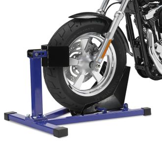 Vingo Swanew Blocco Ruota Moto Per Pneumatico Anteriore - Acciaio - Per &Oslash; 17-21 - Larghezza 60-160 Mm - Supporto Sollevatore Moto Montaggio Officina Stoccag