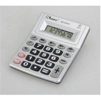 Trade Shop Trade Shop - Calcolatrice Elettronica Digitale Kenko Kk-3181a 8 Cifre Scuola Ufficio