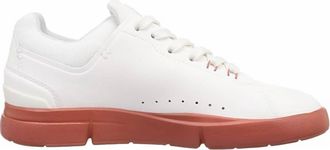 On Womens Roger Advantage Sneakers In White/ Rust