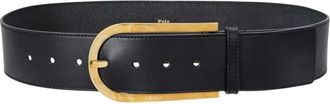 Polo Ralph Lauren Cintura in pelle con fibbia - Nero