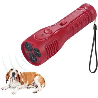 OEM Repelente Ultras&oacute;nico Port&aacute;til Para Perros Con Dispositivo Led Antiladridos, Recargable Y Completamente Seguro E Inofensivo Para Los Perros. -crezuo