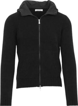 Gran Sasso Hoodies & sweatvesten, Heren, Zwart, M, Zip-throughs