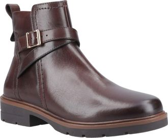 Hush Puppies Tove Leren Dames Bruine Laarzen
