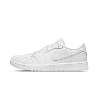 Nike Jordan 1 Retro Low Golf - unisex - Sport - Wit - Maat: 45 1/2 EU Leer