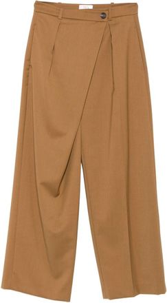Tela Pleated Wrap Trousers