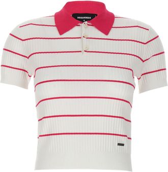 Dsquared2 Dsquared&sup2; Viscose Polo Womens Shirt