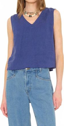 Xirena Womens Zadig Top In Blueprint