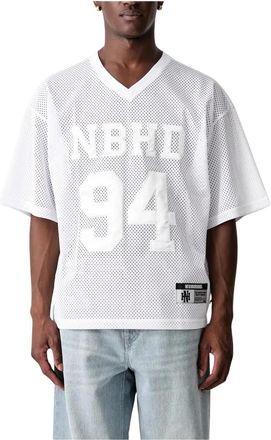 Neighborhood Maglia Hockey Mesh - - Tops - Uomo - Bianco - L