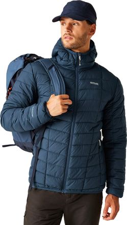 Regatta Mens Asper Puffer Jacket Water Repellent Insulated Padded Winter Coat