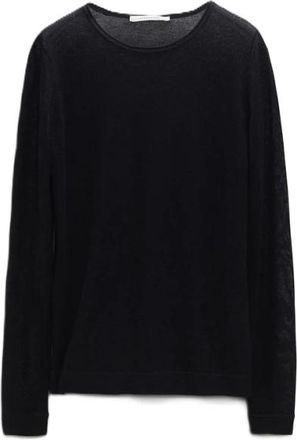Dorothee Schumacher Bodycon Luxe O-hals - Dames - Cashmere truien - Zwart - L - Kasjmier - Truien & Vesten