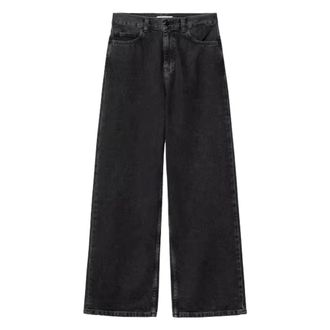 Carhartt Work in Progress Donna, Jeans, Nero, W32, new