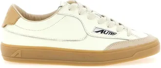 Autry Tan Lace Up Sneakers