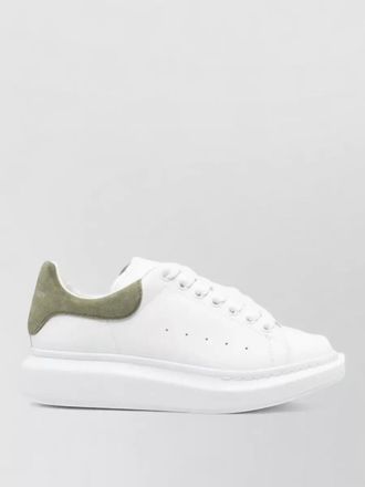 Alexander McQueen leather oversized low-top sneakers