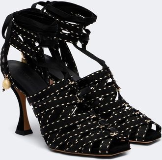 Zimmermann Sandalias Corsage de lona