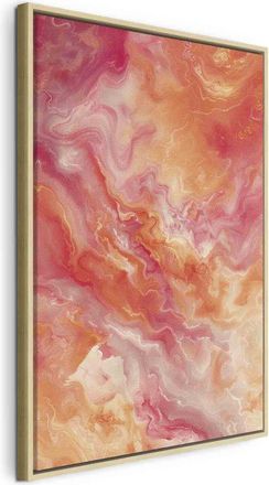 Artgeist Impresi&oacute;n Lienzo Artgeist Abstracto Rosa 80x120 Cm