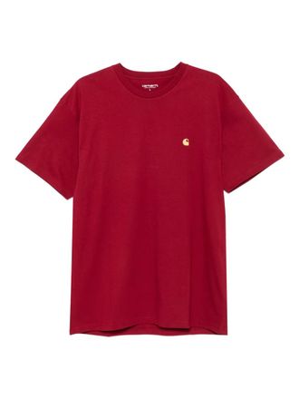 Carhartt Work in Progress Chase logo-embroidered t-shirt - men - Cotton - S