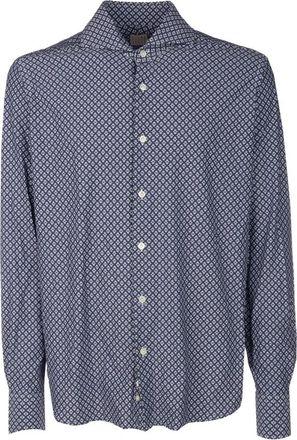 4funkyflavours Casual Shirt - Heren - Casual Overhemden - Blauw - L - Overhemden