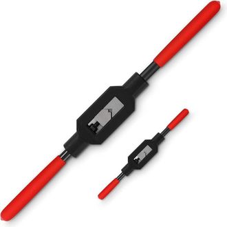 OEM Juego De 2 Llaves De Carraca Ajustables, Adecuadas Para Machos De Roscar Y Cinceles De Corte (1/4 Pulg. - 3/4 Pulg., 1/16 Pulg. - 1/4 Pulg.)