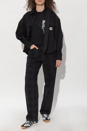 Carhartt Work in Progress Denim Shirt Kelly, Womens, Black