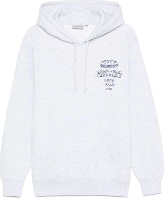 Carhartt Work in Progress Lichtgrijs Zijde Nylon Sweater - Heren - Hoodies - Grijs - M - Nylon - Hoodies & sweatvesten