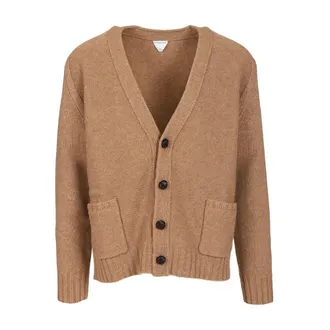 Bottega Veneta Wool Cardigan - male - Bottega Veneta - Cardigans - Beige - M - Knitwear