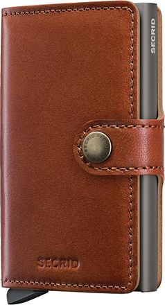Secrid Miniwallet Texano in Brown at Nordstrom