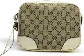Gucci Pre-owned Vintage Schoudertas - Dames - Vintage Schoudertas - Beige - ONE Size - Vintage