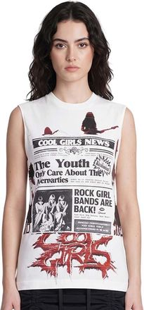Dolce & Gabbana White Graphic Crew Neck T-Shirt