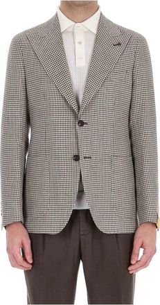 Tagliatore Jassen, Heren, Grijs, M, Katoen, Jassen