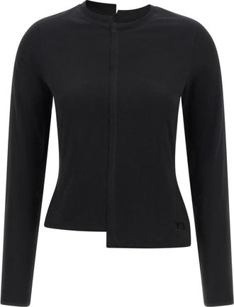 Yohji Yamamoto Mujer, Camisetas, Negro, Talla: XS