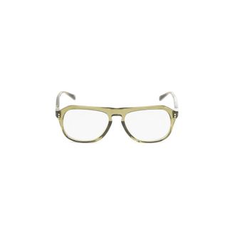 Jacquemus Glasses, unisex, Green, Size: ONE SIZE Pilot Frame Glasses