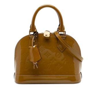 Louis Vuitton Pre-owned Handbags, female, Green, Size: ONE SIZE Pre-owned Alma BB