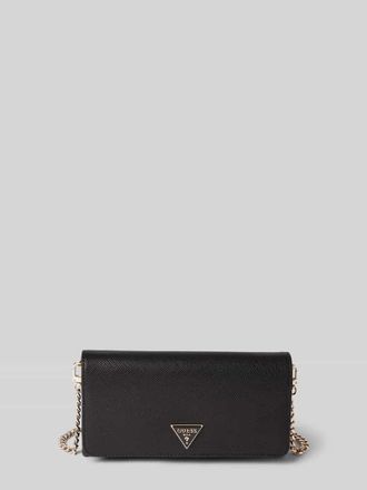 Guess Handtasche mit Schulterriemen und Label-Applikation in Black, Gr&ouml;&szlig;e 1
