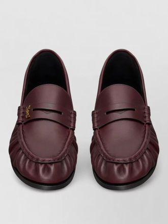 Saint Laurent leather loafers