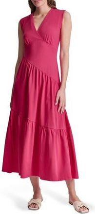 DKNY Stretch Cotton Maxi Dress in Fruit Punch at Nordstrom Rack, Size X-Large