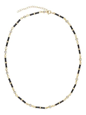 V JEWELLERY Marlowe lobster-fastening necklace - Oro