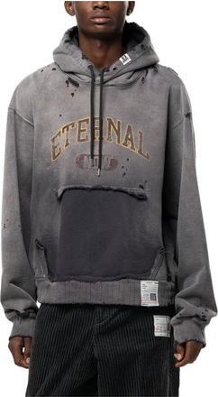Miharayasuhiro Felpa Sun Faded Like - - Sweatshirts & Hoodies - Uomo - Grigio - S